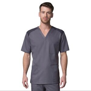 Eon by maevn • mens mesh vneck scrub top